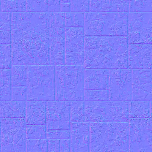 Tile Wall Normal Texture