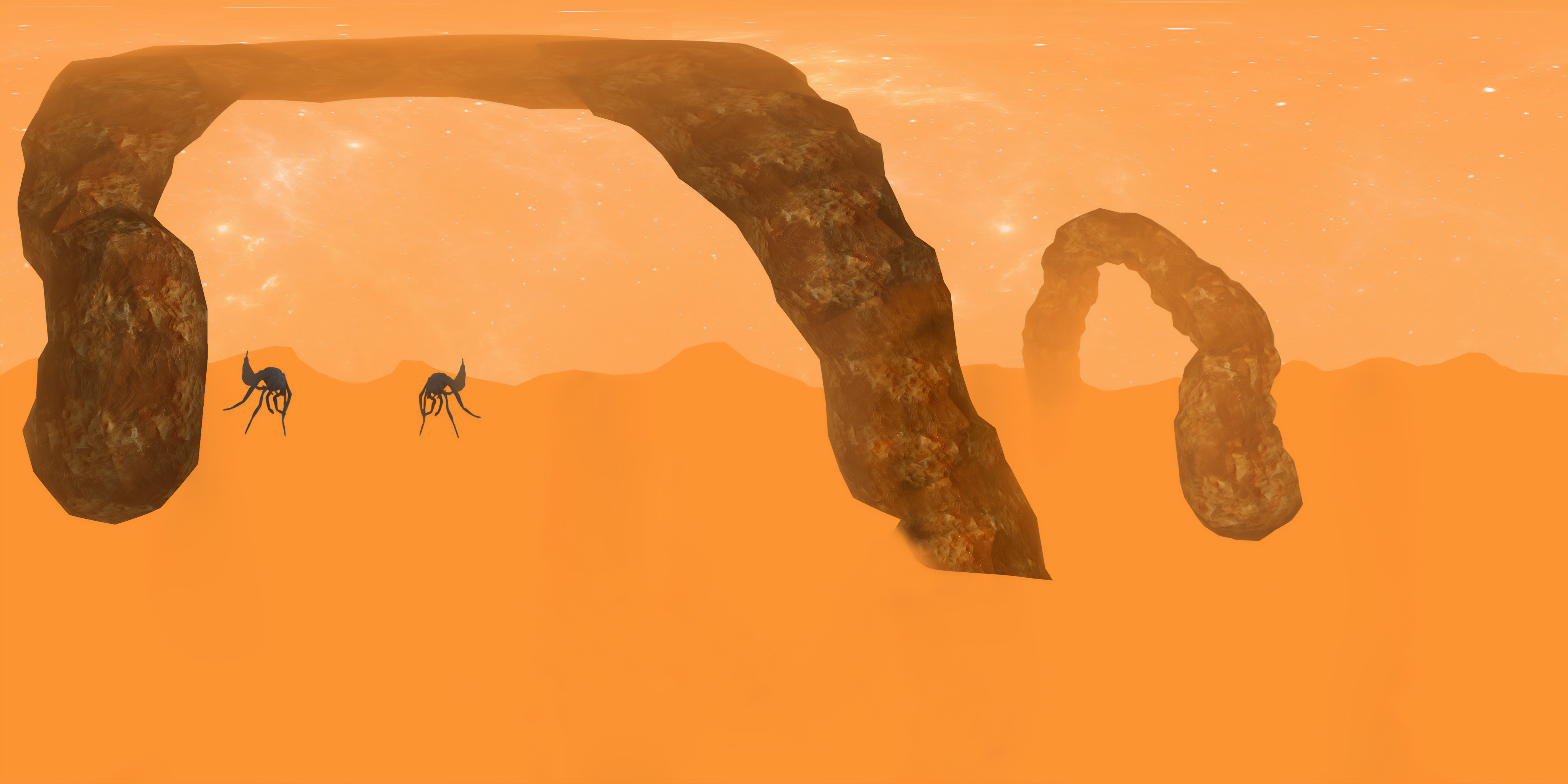 Planet Surface Background